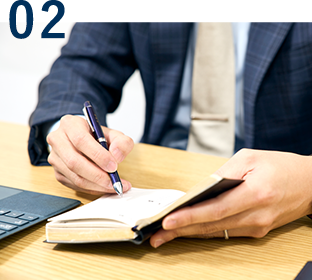 丁寧な説明迅速・的確な対応